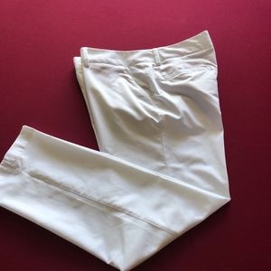 Adidas Stretch Low Rise Climalite White Long Pants